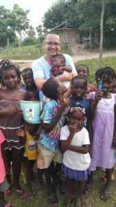 Father Jaime Serrano, S.T., spends initial days in Haiti learning Kreyol, building relationships and understanding Haitian culture.