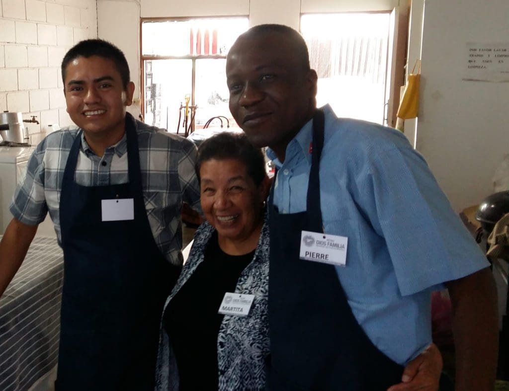 Brother Pierre Andral (pictured on right)